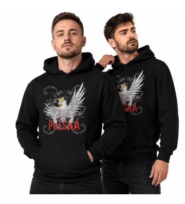BLUZA Z KAPTUREM PATRIOTYCZNI ORZEŁ POLSKI